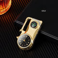 4in1 Windproof Metal Butane Compass Watch Keychain Lighter | Kalsten